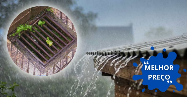 Desentupidora de Cano de Água da Chuva
