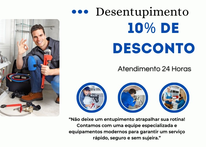 Serviço de Desentupidora